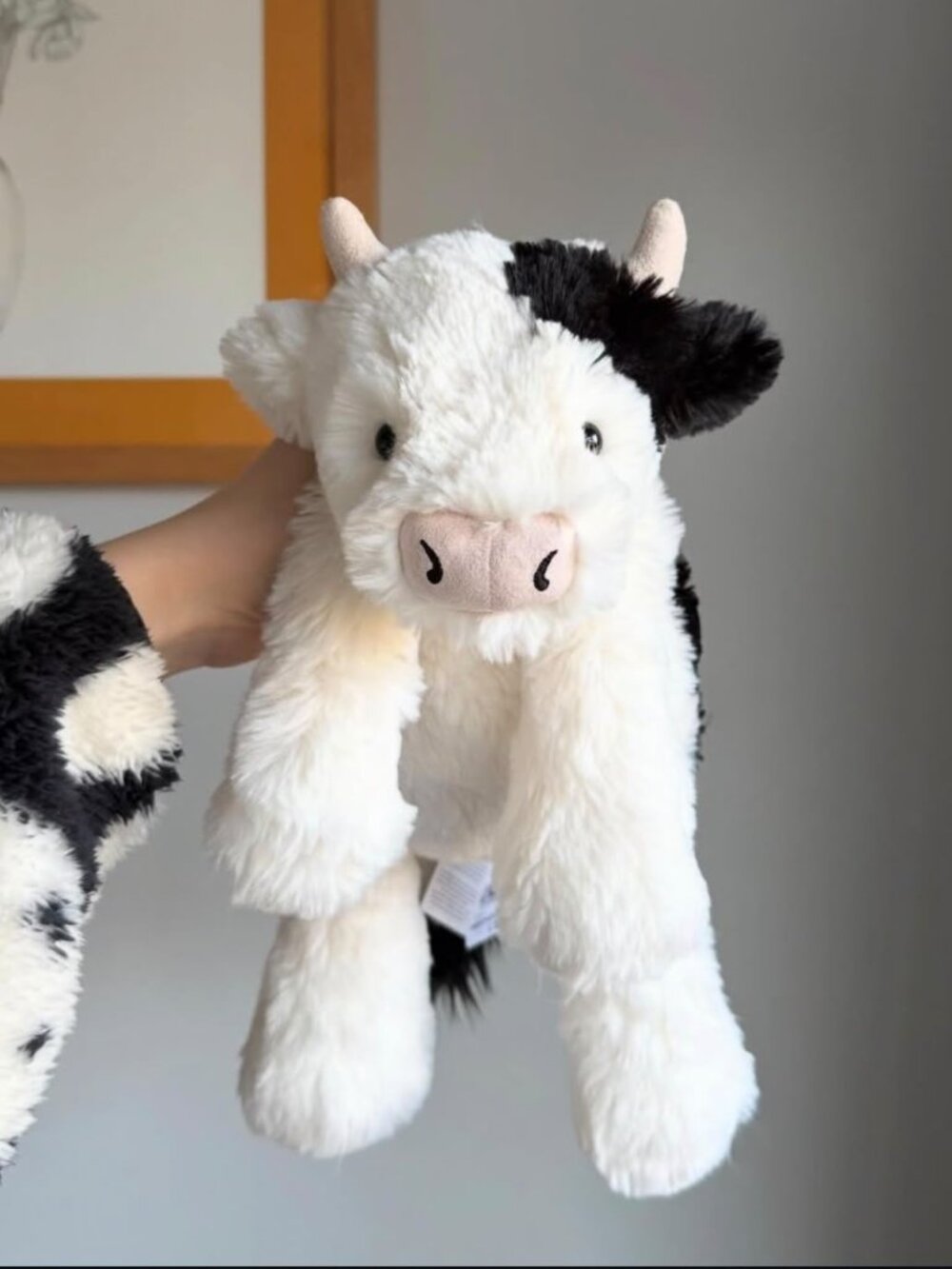 Jellycat Smudge Cow NWT Authentic Halloween